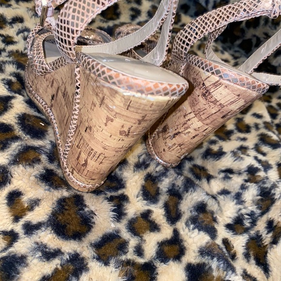 BCBG Generation Cork Wedges - Picture 2 of 8